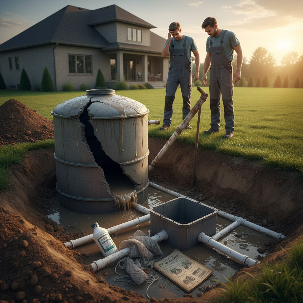 фото Почему септик сломался через год: признания монтажников и скрытые причины