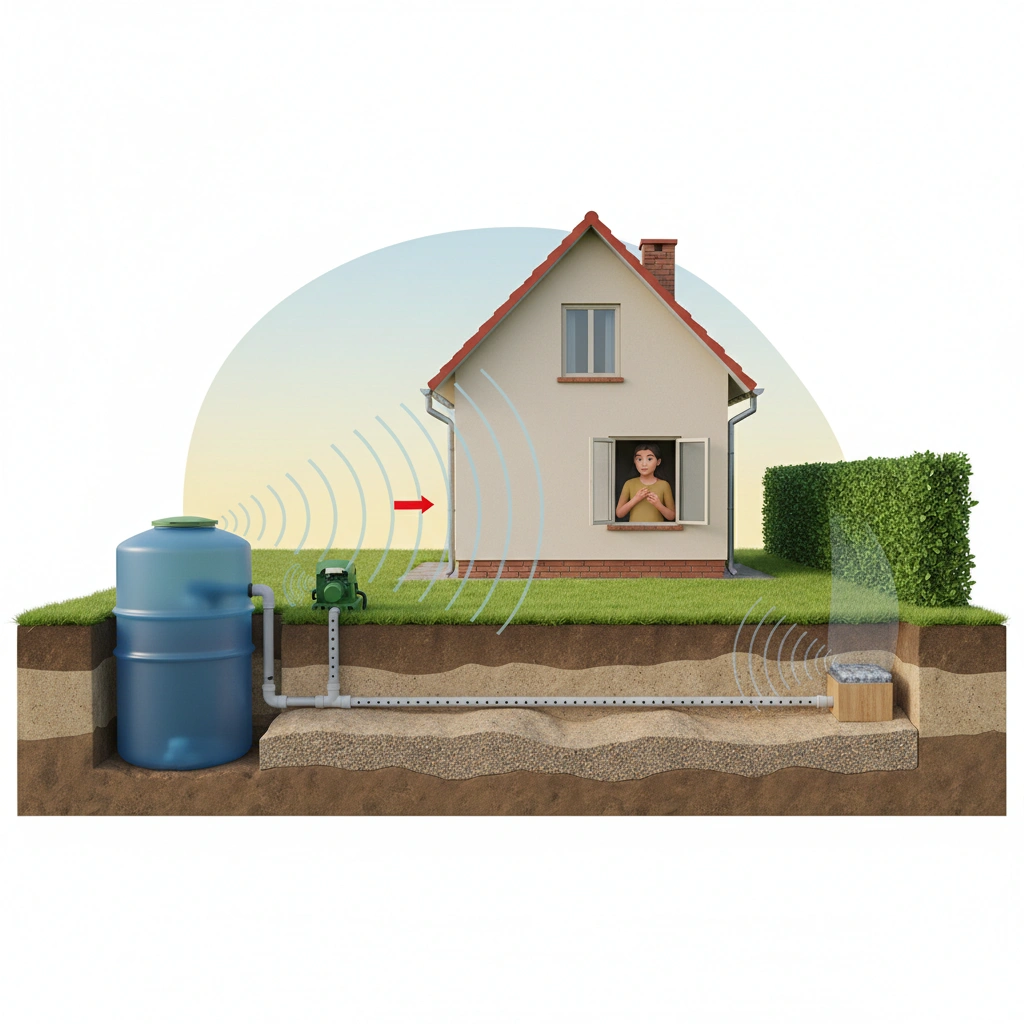 фото Шум септика: насколько это критично и как его уменьшить