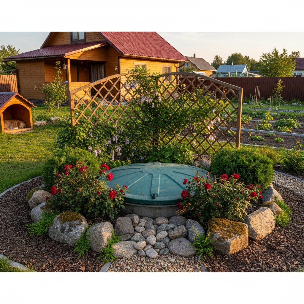 фото Как защитить септик от вандализма на даче: простые и эффективные способы