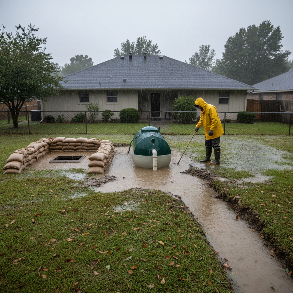 Как проверить, не размывает ли паводок септик: меры защиты | статья от Магазина Септиков