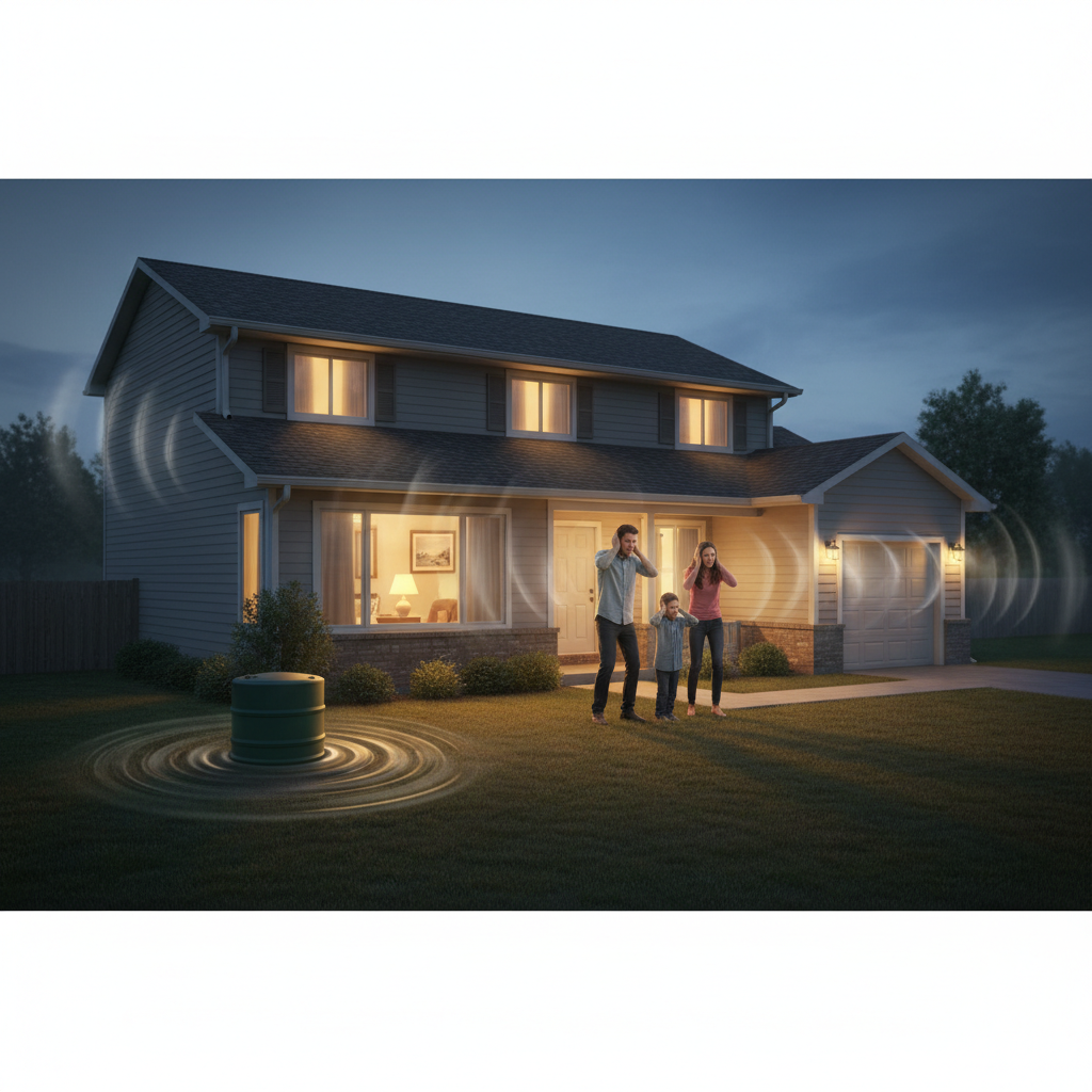 Что делать, если септик установлен, но в доме появился гул | статья от Магазина Септиков