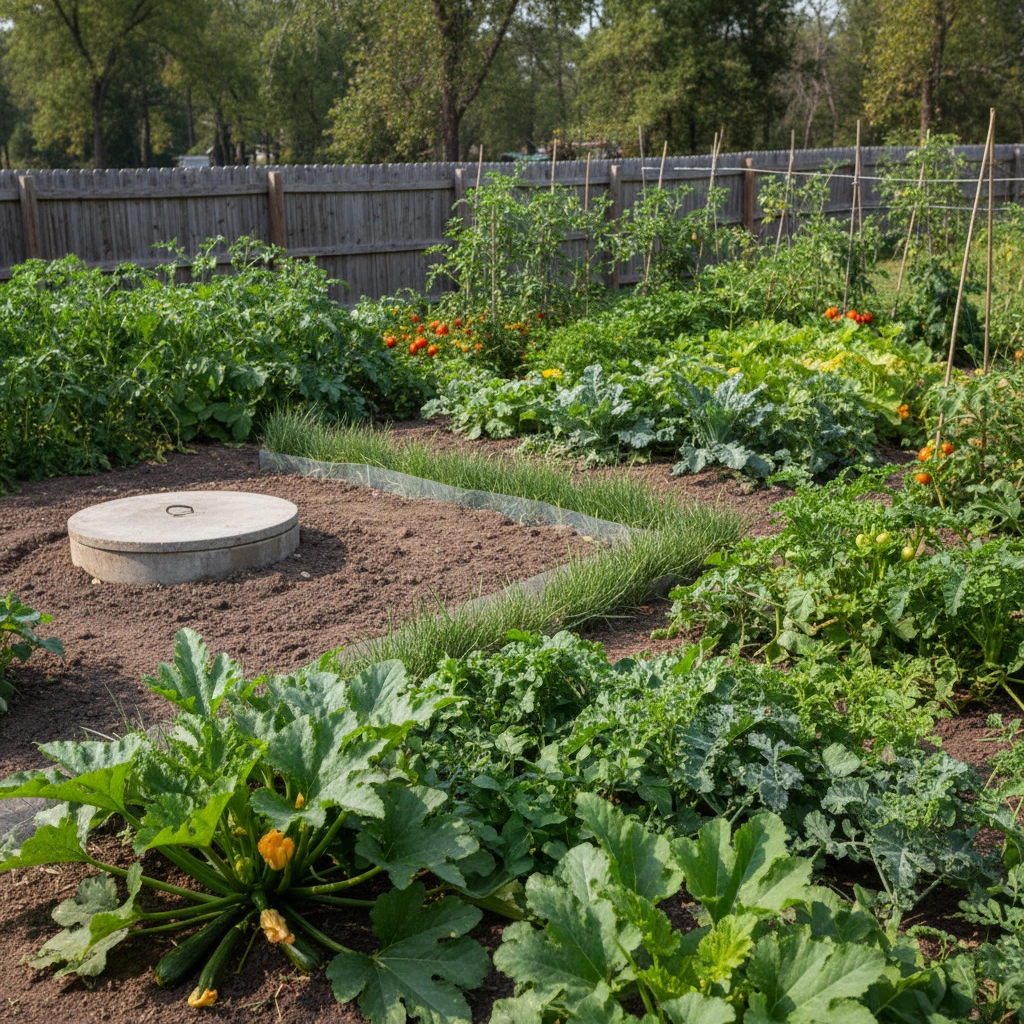 Влияние септика на почву: можно ли выращивать овощи рядом с ним | статья от Магазина Септиков