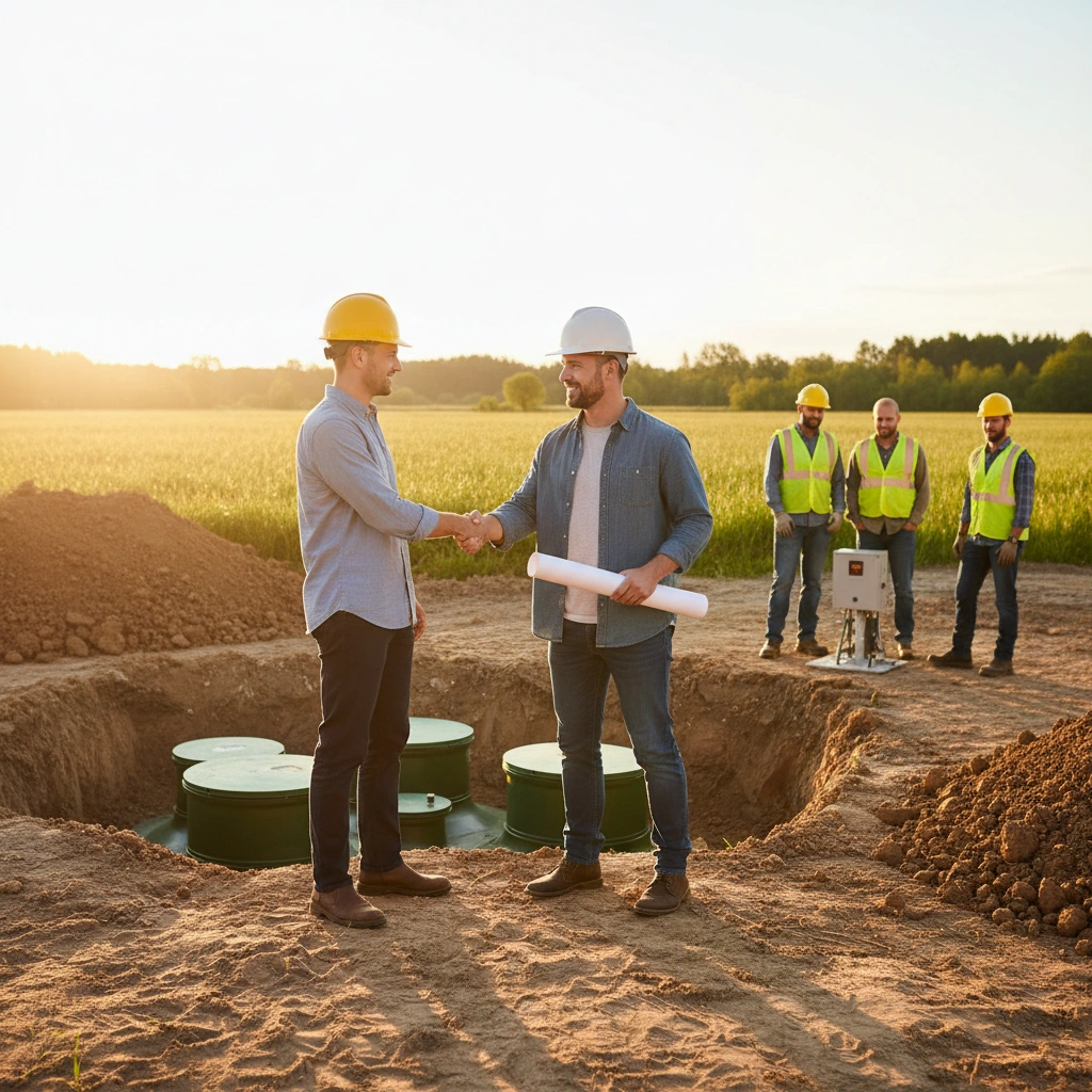 Акт приёмки септика: зачем нужен и что в нём указывать | статья от Магазина Септиков